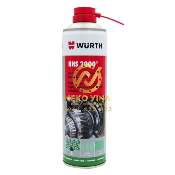Mỡ bò nước HHS 2000 bình xịt 500ml