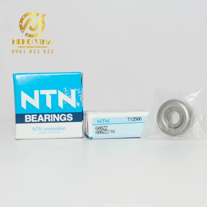 Vòng bi cầu 1 dãy 608ZZ