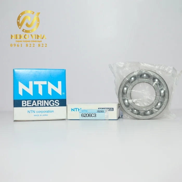 Vòng bi cầu 1 dãy 6206C3