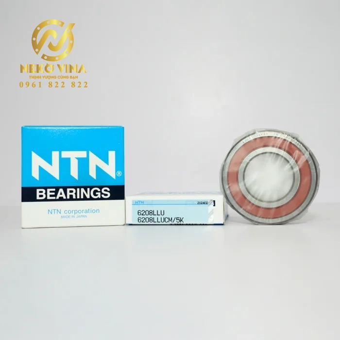 Vòng bi cầu 1 dãy 6208LLU